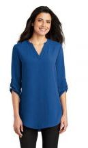 Port Authority® Ladies 3/4-Sleeve Tunic Blouse